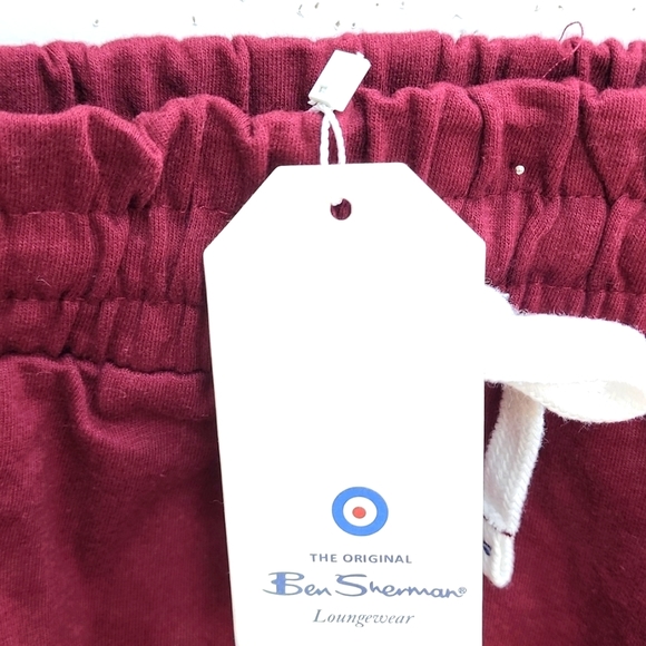 BEN SHERMAN SWEAT SHORTS MAROON COLOR - Picture 5 of 12